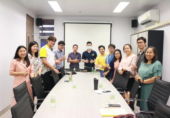 ภาพกิจกรรม คณะวิทยาศาสตร์และเทคโนโลยี จัดกิจกรรมการแลกเปลี่ยนเรียนรู้เรื่องการตีพิมพ์ผลงานวิจัยในวารสารระดับนานาชาติ