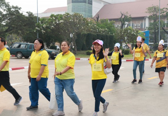 ภาพกิจกรรม  คณะวิทยาศาสตร์และเทคโนโลยี เข้าร่วมงานแข่งขันกีฬา SPORT DAY & NIGHT 