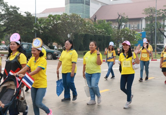 ภาพกิจกรรม  คณะวิทยาศาสตร์และเทคโนโลยี เข้าร่วมงานแข่งขันกีฬา SPORT DAY & NIGHT 
