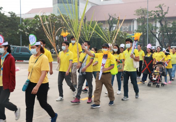 ภาพกิจกรรม  คณะวิทยาศาสตร์และเทคโนโลยี เข้าร่วมงานแข่งขันกีฬา SPORT DAY & NIGHT 