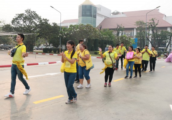 ภาพกิจกรรม  คณะวิทยาศาสตร์และเทคโนโลยี เข้าร่วมงานแข่งขันกีฬา SPORT DAY & NIGHT 