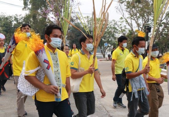 ภาพกิจกรรม  คณะวิทยาศาสตร์และเทคโนโลยี เข้าร่วมงานแข่งขันกีฬา SPORT DAY & NIGHT 