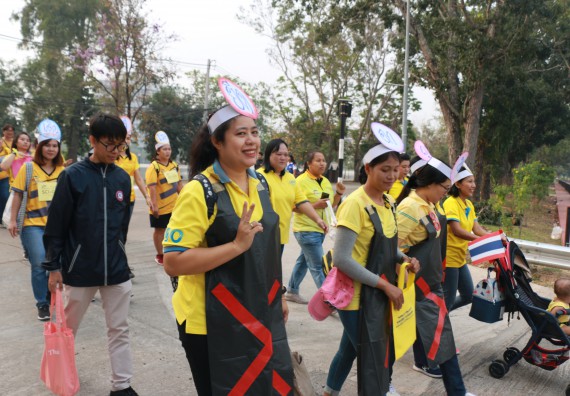 ภาพกิจกรรม  คณะวิทยาศาสตร์และเทคโนโลยี เข้าร่วมงานแข่งขันกีฬา SPORT DAY & NIGHT 