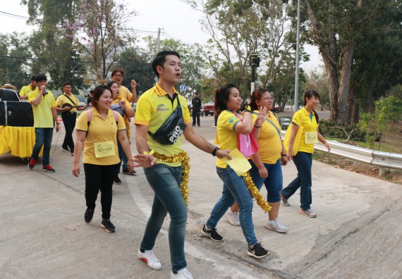 ภาพกิจกรรม  คณะวิทยาศาสตร์และเทคโนโลยี เข้าร่วมงานแข่งขันกีฬา SPORT DAY & NIGHT 