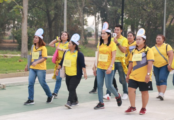 ภาพกิจกรรม  คณะวิทยาศาสตร์และเทคโนโลยี เข้าร่วมงานแข่งขันกีฬา SPORT DAY & NIGHT 