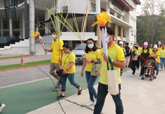 ภาพกิจกรรม  คณะวิทยาศาสตร์และเทคโนโลยี เข้าร่วมงานแข่งขันกีฬา SPORT DAY & NIGHT 