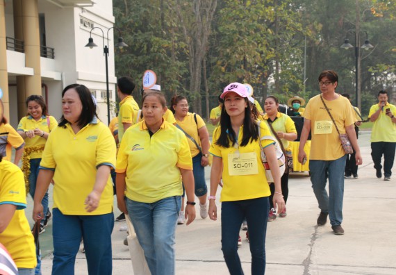 ภาพกิจกรรม  คณะวิทยาศาสตร์และเทคโนโลยี เข้าร่วมงานแข่งขันกีฬา SPORT DAY & NIGHT 