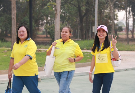 ภาพกิจกรรม  คณะวิทยาศาสตร์และเทคโนโลยี เข้าร่วมงานแข่งขันกีฬา SPORT DAY & NIGHT 