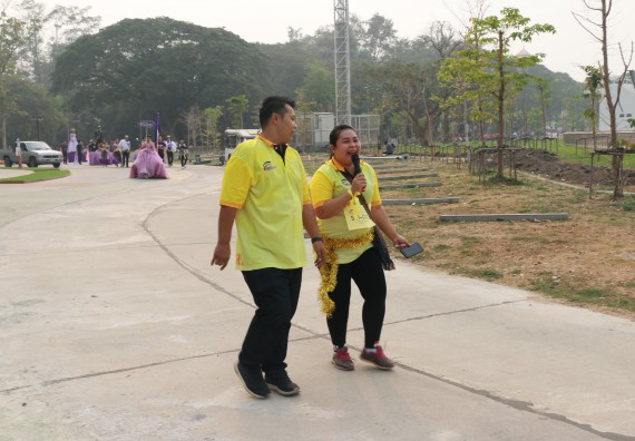 ภาพกิจกรรม  คณะวิทยาศาสตร์และเทคโนโลยี เข้าร่วมงานแข่งขันกีฬา SPORT DAY & NIGHT 