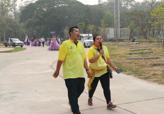 ภาพกิจกรรม  คณะวิทยาศาสตร์และเทคโนโลยี เข้าร่วมงานแข่งขันกีฬา SPORT DAY & NIGHT 