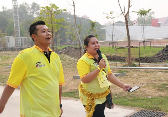 ภาพกิจกรรม  คณะวิทยาศาสตร์และเทคโนโลยี เข้าร่วมงานแข่งขันกีฬา SPORT DAY & NIGHT 