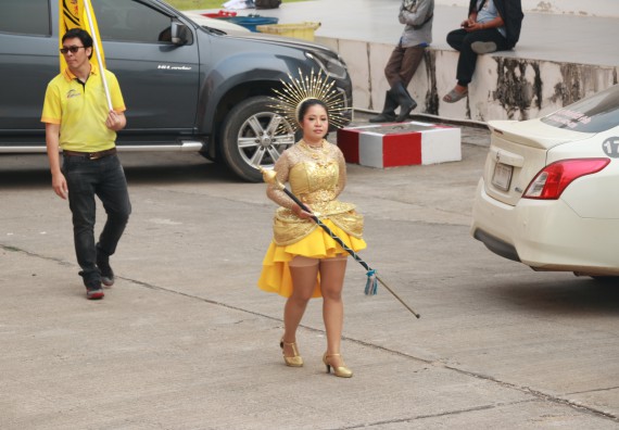 ภาพกิจกรรม  คณะวิทยาศาสตร์และเทคโนโลยี เข้าร่วมงานแข่งขันกีฬา SPORT DAY & NIGHT 