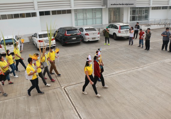 ภาพกิจกรรม  คณะวิทยาศาสตร์และเทคโนโลยี เข้าร่วมงานแข่งขันกีฬา SPORT DAY & NIGHT 