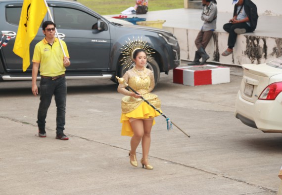 ภาพกิจกรรม  คณะวิทยาศาสตร์และเทคโนโลยี เข้าร่วมงานแข่งขันกีฬา SPORT DAY & NIGHT 