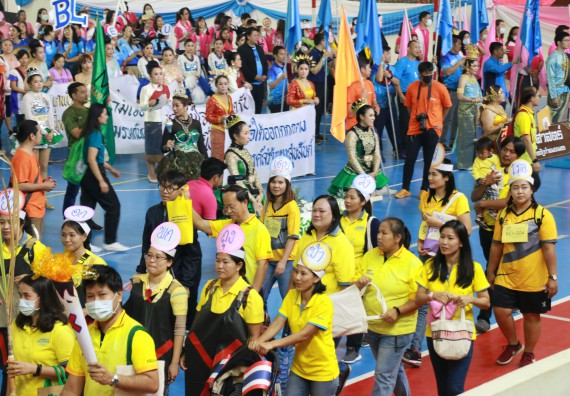 ภาพกิจกรรม  คณะวิทยาศาสตร์และเทคโนโลยี เข้าร่วมงานแข่งขันกีฬา SPORT DAY & NIGHT 