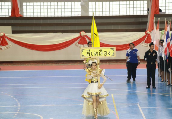 ภาพกิจกรรม  คณะวิทยาศาสตร์และเทคโนโลยี เข้าร่วมงานแข่งขันกีฬา SPORT DAY & NIGHT 