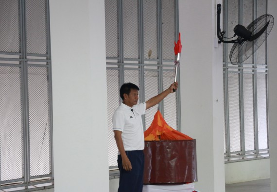 ภาพกิจกรรม  คณะวิทยาศาสตร์และเทคโนโลยี เข้าร่วมงานแข่งขันกีฬา SPORT DAY & NIGHT 