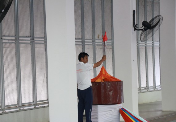 ภาพกิจกรรม  คณะวิทยาศาสตร์และเทคโนโลยี เข้าร่วมงานแข่งขันกีฬา SPORT DAY & NIGHT 