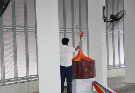 ภาพกิจกรรม  คณะวิทยาศาสตร์และเทคโนโลยี เข้าร่วมงานแข่งขันกีฬา SPORT DAY & NIGHT 