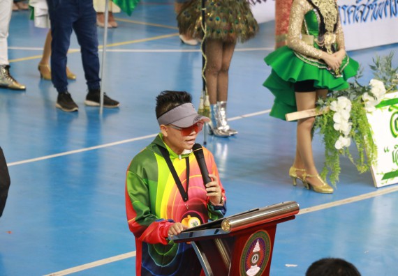 ภาพกิจกรรม  คณะวิทยาศาสตร์และเทคโนโลยี เข้าร่วมงานแข่งขันกีฬา SPORT DAY & NIGHT 