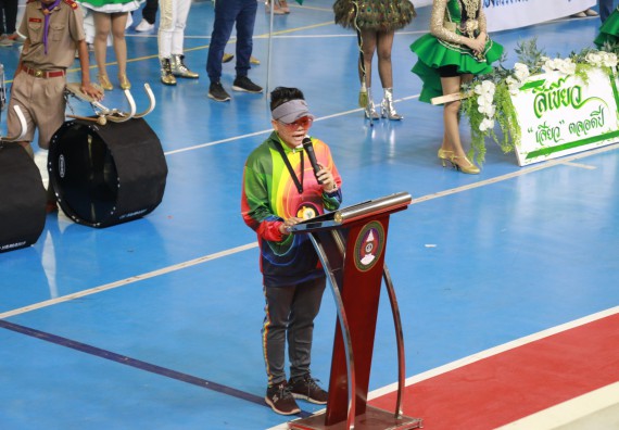 ภาพกิจกรรม  คณะวิทยาศาสตร์และเทคโนโลยี เข้าร่วมงานแข่งขันกีฬา SPORT DAY & NIGHT 