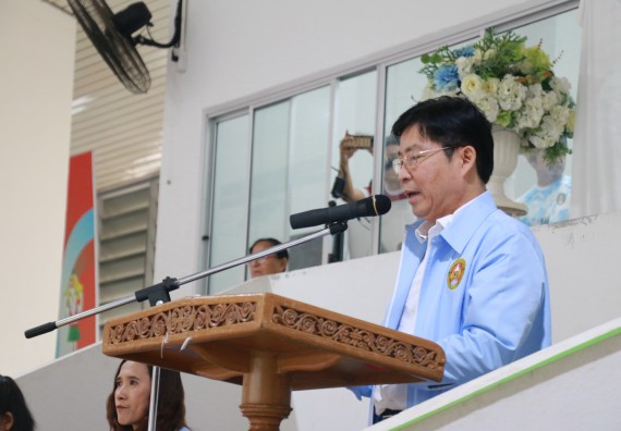 ภาพกิจกรรม  คณะวิทยาศาสตร์และเทคโนโลยี เข้าร่วมงานแข่งขันกีฬา SPORT DAY & NIGHT 