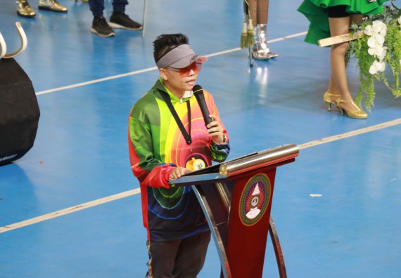 ภาพกิจกรรม  คณะวิทยาศาสตร์และเทคโนโลยี เข้าร่วมงานแข่งขันกีฬา SPORT DAY & NIGHT 