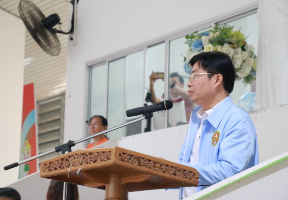 ภาพกิจกรรม  คณะวิทยาศาสตร์และเทคโนโลยี เข้าร่วมงานแข่งขันกีฬา SPORT DAY & NIGHT 