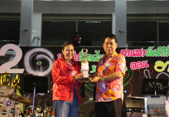 ภาพกิจกรรม  คณะวิทยาศาสตร์และเทคโนโลยี เข้าร่วมงานแข่งขันกีฬา SPORT DAY & NIGHT 