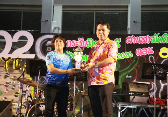 ภาพกิจกรรม  คณะวิทยาศาสตร์และเทคโนโลยี เข้าร่วมงานแข่งขันกีฬา SPORT DAY & NIGHT 