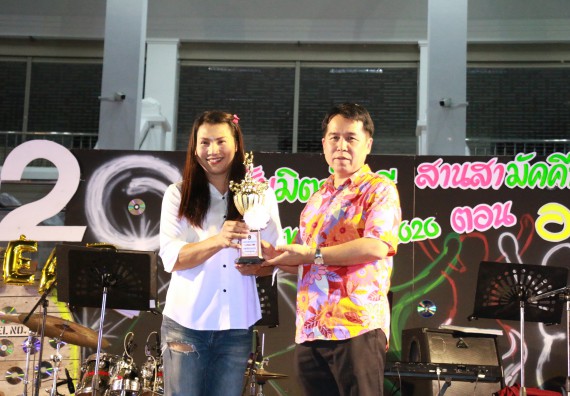 ภาพกิจกรรม  คณะวิทยาศาสตร์และเทคโนโลยี เข้าร่วมงานแข่งขันกีฬา SPORT DAY & NIGHT 