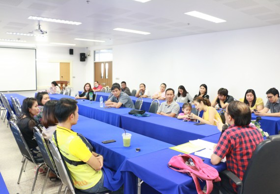 ภาพกิจกรรม คณะวิทยาศาสตร์และเทคโนโลยี จัดประชุมเตรียมความพร้อมงานแข่งขันกีฬา Sport day & Night KPRU รวมใจเกมส์ ครั้งที่ 8