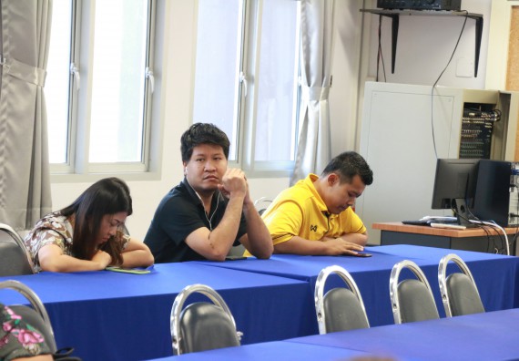 ภาพกิจกรรม คณะวิทยาศาสตร์และเทคโนโลยี จัดประชุมเตรียมความพร้อมงานแข่งขันกีฬา Sport day & Night KPRU รวมใจเกมส์ ครั้งที่ 8