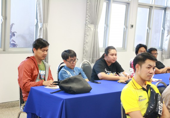 ภาพกิจกรรม คณะวิทยาศาสตร์และเทคโนโลยี จัดประชุมเตรียมความพร้อมงานแข่งขันกีฬา Sport day & Night KPRU รวมใจเกมส์ ครั้งที่ 8