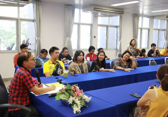 ภาพกิจกรรม คณะวิทยาศาสตร์และเทคโนโลยี จัดประชุมเตรียมความพร้อมงานแข่งขันกีฬา Sport day & Night KPRU รวมใจเกมส์ ครั้งที่ 8