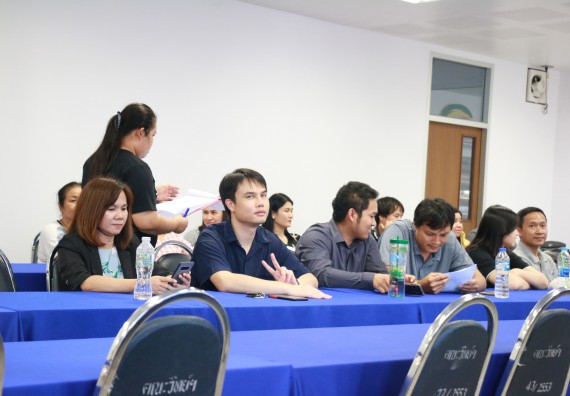 ภาพกิจกรรม คณะวิทยาศาสตร์และเทคโนโลยี จัดประชุมเตรียมความพร้อมงานแข่งขันกีฬา Sport day & Night KPRU รวมใจเกมส์ ครั้งที่ 8