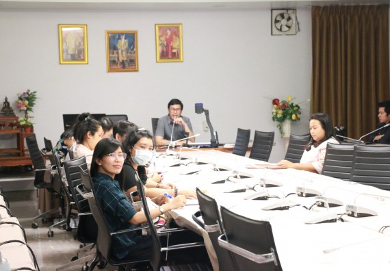คณะวิทยาศาสตร์และเทคโนโลยี จัดประชุมเพื่อปรึกษาหารือการจัดโครงการบริการวิชาการ