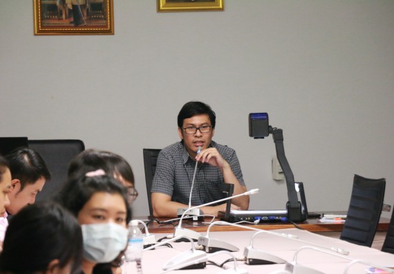 คณะวิทยาศาสตร์และเทคโนโลยี จัดประชุมเพื่อปรึกษาหารือการจัดโครงการบริการวิชาการ