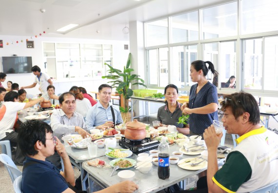 ภาพกิจกรรม คณะวิทยาศาสตร์และเทคโนโลยี จัดงานสังสรรค์ปีใหม่คณะวิทยาศาสตร์และเทคโนโลยี ประจำปี 2563