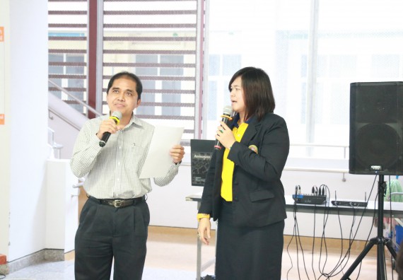 ภาพกิจกรรม คณะวิทยาศาสตร์และเทคโนโลยี จัดงานสังสรรค์ปีใหม่คณะวิทยาศาสตร์และเทคโนโลยี ประจำปี 2563