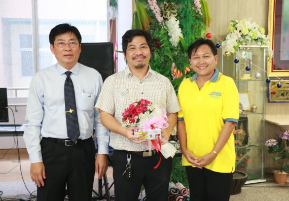 ภาพกิจกรรม คณะวิทยาศาสตร์และเทคโนโลยี จัดงานสังสรรค์ปีใหม่คณะวิทยาศาสตร์และเทคโนโลยี ประจำปี 2563