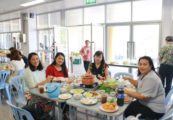 ภาพกิจกรรม คณะวิทยาศาสตร์และเทคโนโลยี จัดงานสังสรรค์ปีใหม่คณะวิทยาศาสตร์และเทคโนโลยี ประจำปี 2563