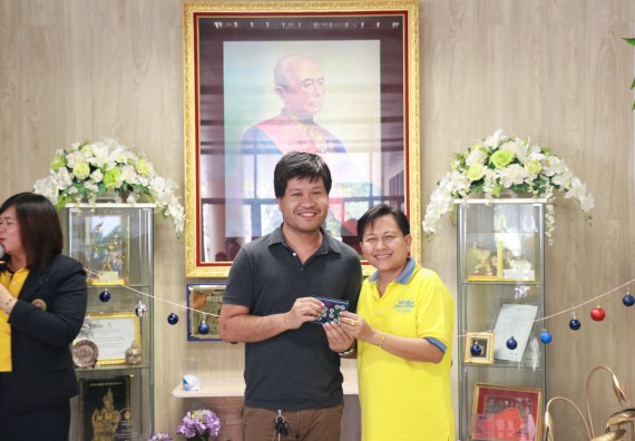 ภาพกิจกรรม คณะวิทยาศาสตร์และเทคโนโลยี จัดงานสังสรรค์ปีใหม่คณะวิทยาศาสตร์และเทคโนโลยี ประจำปี 2563