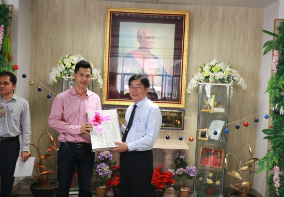 ภาพกิจกรรม คณะวิทยาศาสตร์และเทคโนโลยี จัดงานสังสรรค์ปีใหม่คณะวิทยาศาสตร์และเทคโนโลยี ประจำปี 2563