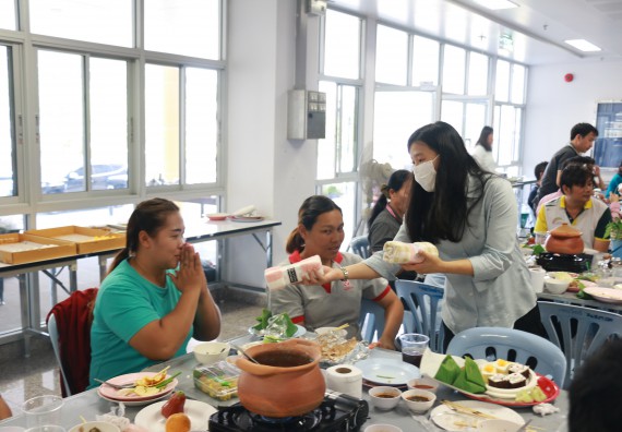 ภาพกิจกรรม คณะวิทยาศาสตร์และเทคโนโลยี จัดงานสังสรรค์ปีใหม่คณะวิทยาศาสตร์และเทคโนโลยี ประจำปี 2563