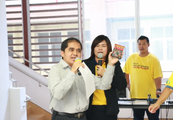 ภาพกิจกรรม คณะวิทยาศาสตร์และเทคโนโลยี จัดงานสังสรรค์ปีใหม่คณะวิทยาศาสตร์และเทคโนโลยี ประจำปี 2563