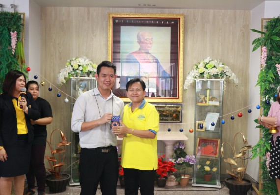 ภาพกิจกรรม คณะวิทยาศาสตร์และเทคโนโลยี จัดงานสังสรรค์ปีใหม่คณะวิทยาศาสตร์และเทคโนโลยี ประจำปี 2563