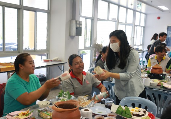ภาพกิจกรรม คณะวิทยาศาสตร์และเทคโนโลยี จัดงานสังสรรค์ปีใหม่คณะวิทยาศาสตร์และเทคโนโลยี ประจำปี 2563