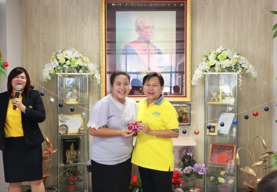 ภาพกิจกรรม คณะวิทยาศาสตร์และเทคโนโลยี จัดงานสังสรรค์ปีใหม่คณะวิทยาศาสตร์และเทคโนโลยี ประจำปี 2563