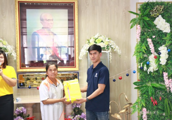 ภาพกิจกรรม คณะวิทยาศาสตร์และเทคโนโลยี จัดงานสังสรรค์ปีใหม่คณะวิทยาศาสตร์และเทคโนโลยี ประจำปี 2563